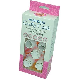 Neat Ideas Crafty Cook Decorating Nozzles and Piping Bag