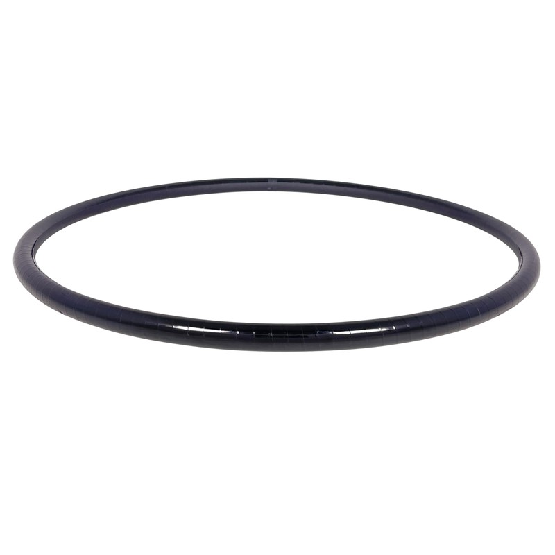 Metallic Hula Hoop, black Ø80cm