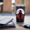 Vampire Cat With Cape and Full Moon Stainless Steel Insulated
