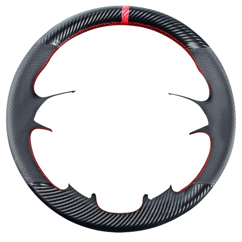Kivnto DIY Carbon Fiber Steering Wheel Covers for Honda 8th