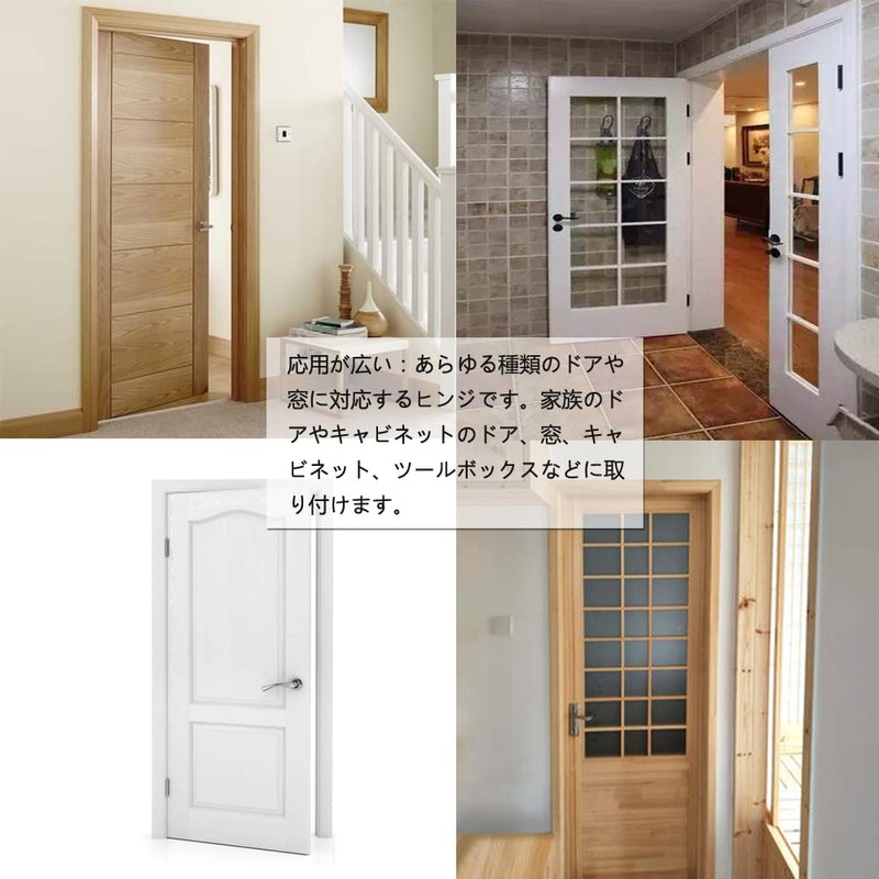 Yandong Flat Door Hinges Door Hardware Hinges Long 100mm Width