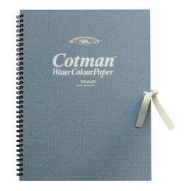 Winsor & Newton Windsor & Newton Cottman Sketchbook, Fine F4, 9.6 x 13.2 inches (243 x 334 mm) (18 Sheets)