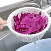 Plastic Colander Food Sieve Strainer Basket for Food Washing Draining