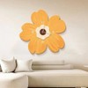 Modern Wall Clock,Cartoon Flower Shape Silent Clock,Flower Petal Design Wall