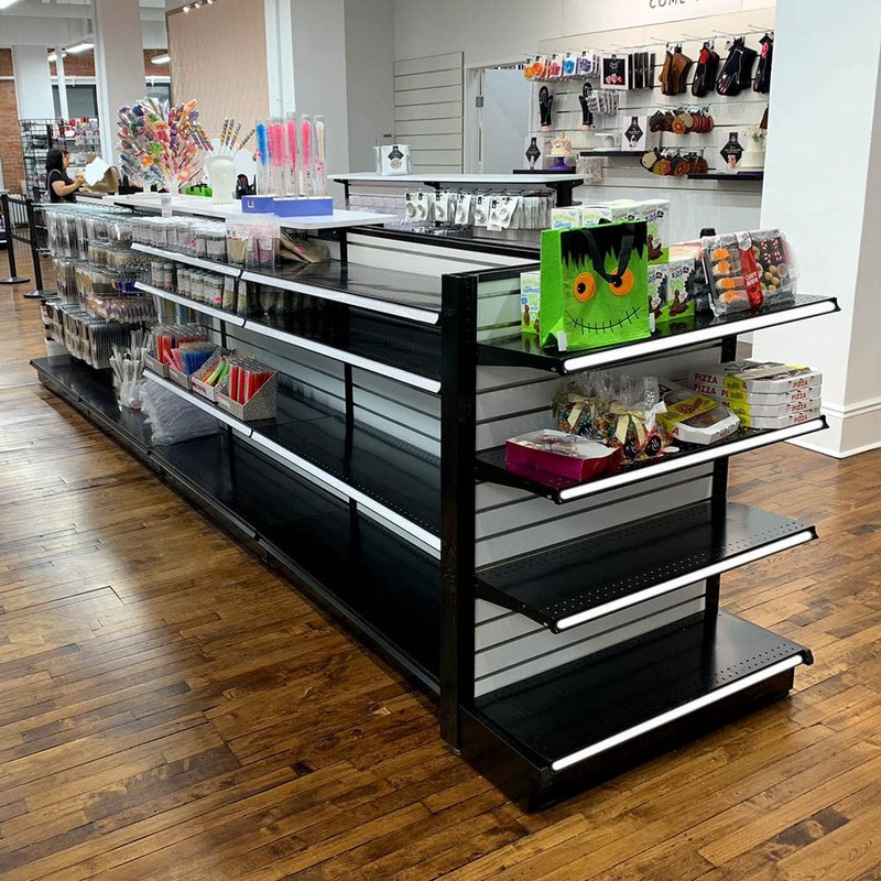 Decorative Gondola Shelving Vinyl Insert for Ticket Channel 130 FT.