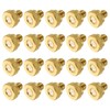 sourcing map Brass Misting Nozzle, 10/24 UNC 0.1mm Orifice Dia