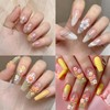 8 Pack 5 Petal Flower Nail Dotting Pen 1.8mm Fine