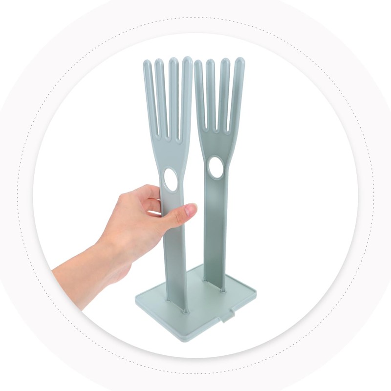 DOITOOL Kitchen Glove Holder Multi-Functional Drain Rack for Sink Side