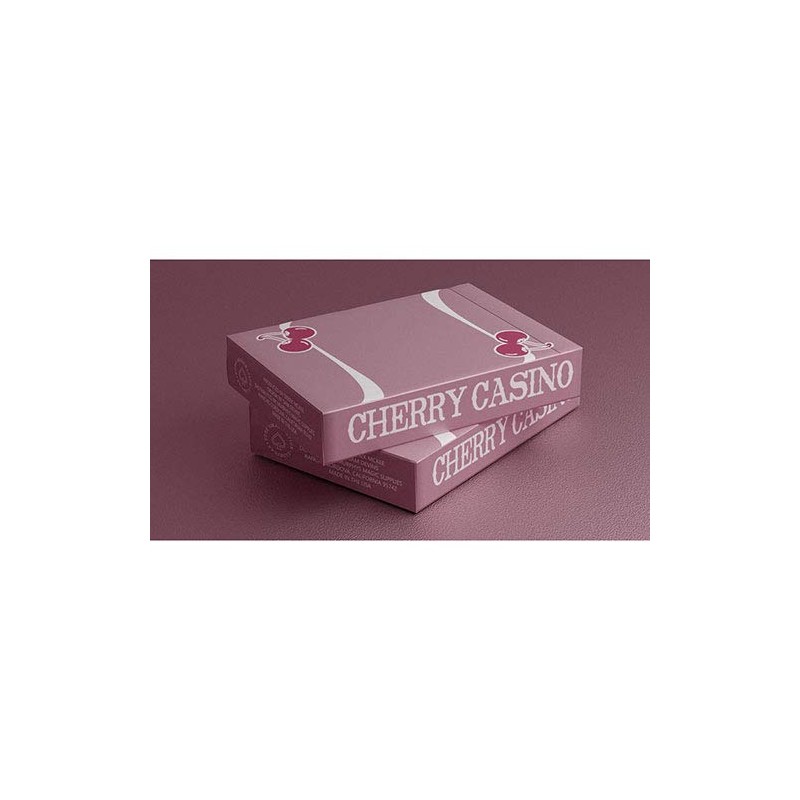 Cherry Casino Flamingo Quartz (Pink) Playing Cards by Pure Imagination