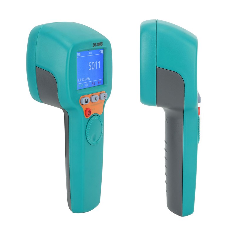Digital Handheld Stroboscope Measuring 60‑999999rpm Non Contact Strobe Tachometer LED