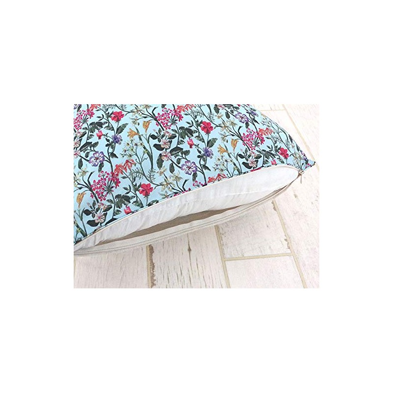 DDintex FLORET LONDON Cushion Cover Rockwood Blue 45x45cm [With Liberty