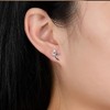 Cute Dagger Cartilage Tiny Stud Earrings for Women Men 925