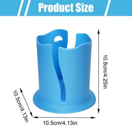 2Pack Paddle Board Cup Holder, Universal Paddle Board Accessories Multifunctional Anti Tipping Paddleboard Drink Holder, Paddleboard Kayak Cup Holder for Outdoor Kayak Accessories (Blue+Green)