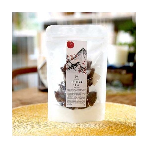 One pack of Korean Organic Hanyu Rooibos Tea Bags / 한국유기농 한유 루이보스 티백 한 팩