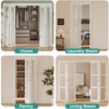 Closet Bifold Door Hardware & 2 x 36" Track Kit,