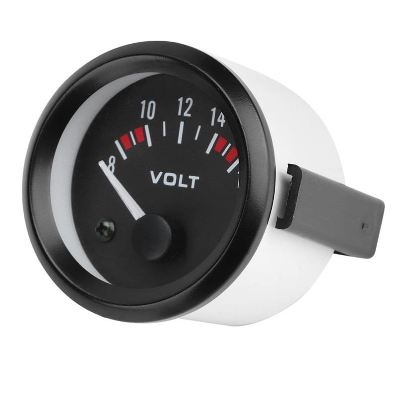 52mm Car Universal Voltmeter Gauge 8-16V Voltage Meter Voltage Gauge,