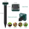 Mole Repellent Solar Powered 4 Pack,Snake Vole Repellent Outdoor, Gopher