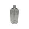 Natural Farms 8 oz Clear Boston Plastic Bottles -12 Pack