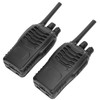 2pcs Walkie Talkie for Baofeng BF‑888H 400‑470MHz 16CH USB Charging