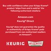 Krispy Kreme Original Glazed Doughnut, Single-Serve Keurig K-Cup Pods, Flavored