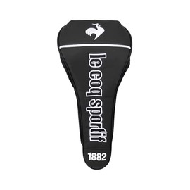 Cox Sportif BK00 LG5SHC00M Men's Headcover, For Drivers, 460cc, Magnetic Type, Golf (Black), BK00 (Black)