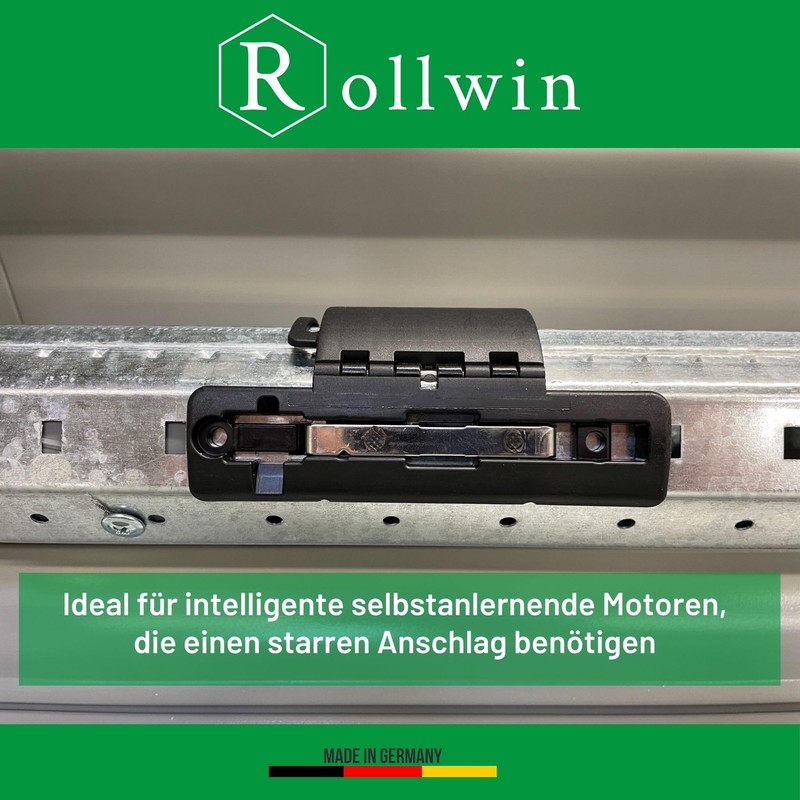 Rollwin 2 x anti-lift roller shutter rigid shaft connectors, 3-link