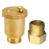 Joywayus Brass Automatic Float Valve Kit 3/4"NPT Air Bleeder Release