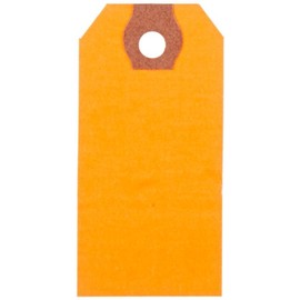 Aviditi G12011C Shipping Blank Tag, 13 Point Cardstock, 2-3/4" Length x 1-3/8" Width, Fluorescent Red (Case of 1000)