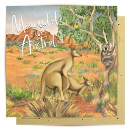 La La Land Greeting Card Meanwhile In Australia