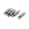 sourcingmap 0.6mmx5mmx20mm 304 Stainless Steel Tension Springs Silver Tone 5pcs