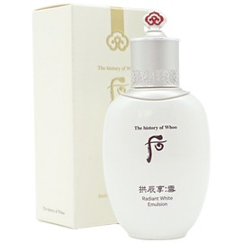 The Whoo Gongjinhyang Seol Whitening Lotion Emulsion 110ml (+1ml Sample Gift), 1 Item / 더후 공진향 설 미백 로션 에멀전 110ml (+1ml 샘플 증정), 1개