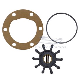 StayCoolPumps SCP-18673 Impeller Kit Replaces Jabsco 18673-0001-P Northern Lights 25-12009 Sierra 23-3315