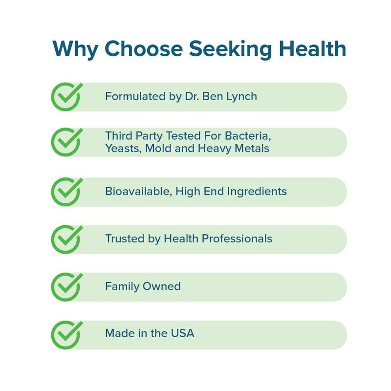 Methyl B12 with L-Methylfolate by Seeking Health Supports MTHFR gene
