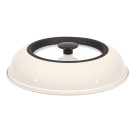 ROADBAKER® RoadTop Special Glass Lid for Camping Ovens, Special Glass Lid for Mobile Ovens, Glass Lid for Camping Ovens such as RoadBaker, OMNIA, Vamo, Aluminium Glass Lid Diameter 25 cm