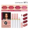 MAEPEOR Matte Lipstick Set 4 Colors Velvety All Day Lipstick
