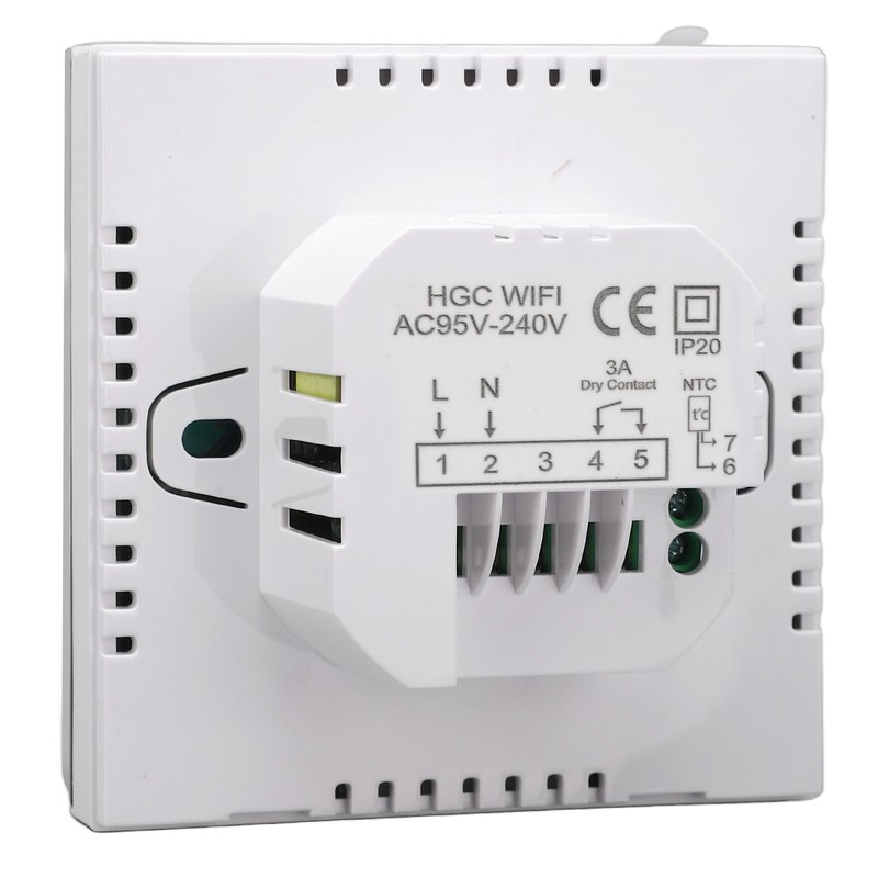 86 Wifi Smart Thermostat Remote APP Voice Control Touch Screen