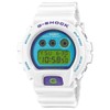 Casio Watch DW-6900RCS-7ER, White, Sport/casual