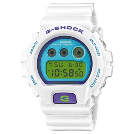 Casio Watch DW-6900RCS-7ER, White, Sport/casual