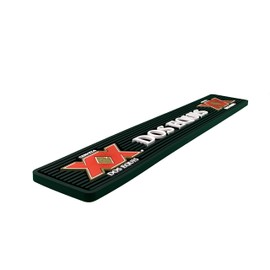 Dos Equis Brand Cerveza XX Logo Bar Rail Spill Mat