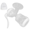 Portable Manual Breast Pump Single Hand Breast Pump Plastic Breastfeeding