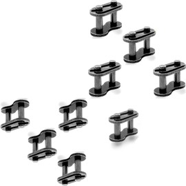428 Chain Master Link Roller Chain Connecting Links for Bike Bicycle Mini Karting Pit ATV Scooter #428 Master Connector Link, Heavy Duty-9PC (428 Master Link)
