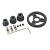 RC Metal Spur Gear Set Motor Pinion Gears Kit 52T