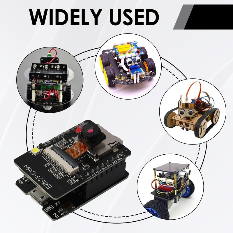 ESP32 Cam Borad Kit, ESP32-CAM Development Board with WiFi/Bluetooth Modules,