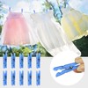 30 Pcs Mini Clothes Pins, 1.4 Inch Plastic Clothes Pins