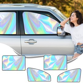 Car Window Shades | Side Automotive Window Sunshades - UV Protection & Anti-Glare for Driving Safety, Breathable Heat Shield for Long Road Trips & Camping