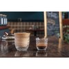 Nachtmann, 2-teiliges Cappuccino-Set, Cappuccino-Gläser/Flat White-Gläser, Kristallglas, 235 ml, Ethno Barista,