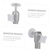 SHINEOFI 2Pcs Wall Mount Security Camera Bracket Durable Camera Holder