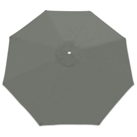 Strong Camel Replacement Patio Umbrella Canopy Cover for 10ft 8 Ribs Umbrella (Canopy ONLY) (Grey)