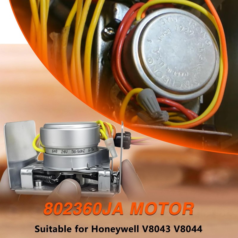 Zone Valve Control Synchron Motor 24V 50HZ 5RPM Compatible with