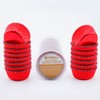 Gifbera Mini Foil Muffin Cupcake Liners Red Wrappers for Christmas